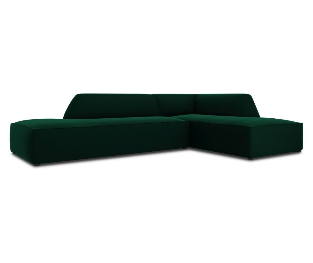 Windsor & Co Sao Moduláris Sarokgarnitúra, Sötétzöld - 4