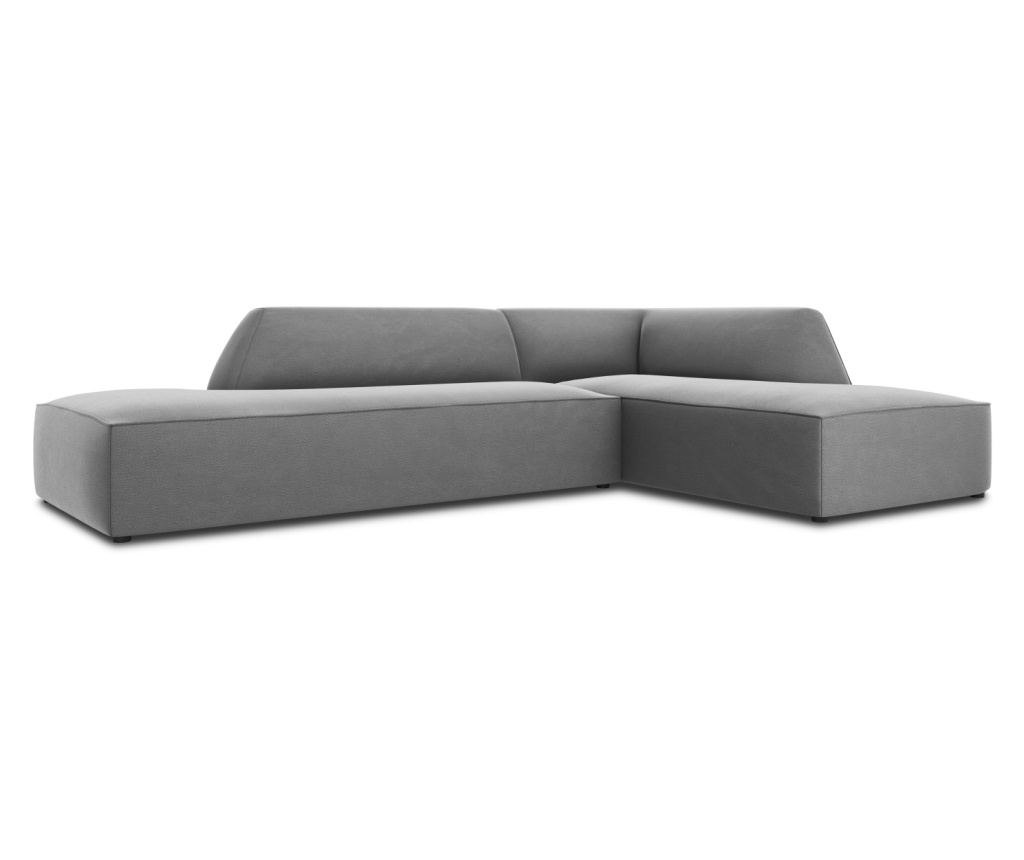 Moduláris sarokülés Windsor & Co 860638, Sao, szürke, 69x180x273 cm - 4