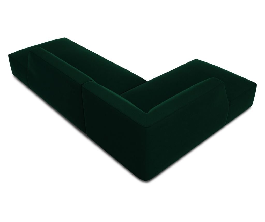 Windsor & Co Sao Moduláris Sarokgarnitúra, Sötétzöld - 11