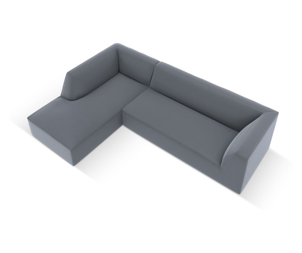 Windsor & Co Sao Moduláris Sarokgarnitúra, Sötétkék - 4