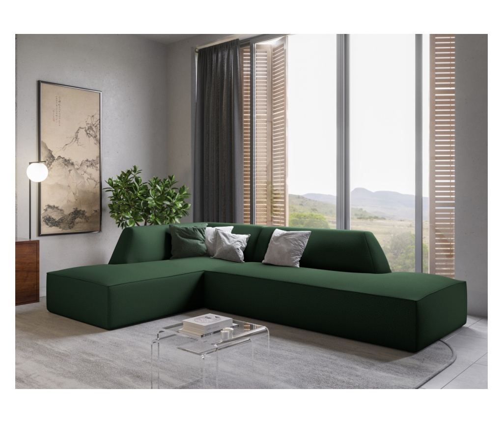 Modul sarokkanapé Windsor & Co 860638, Sao, zöld, 69x180x273 cm - 2