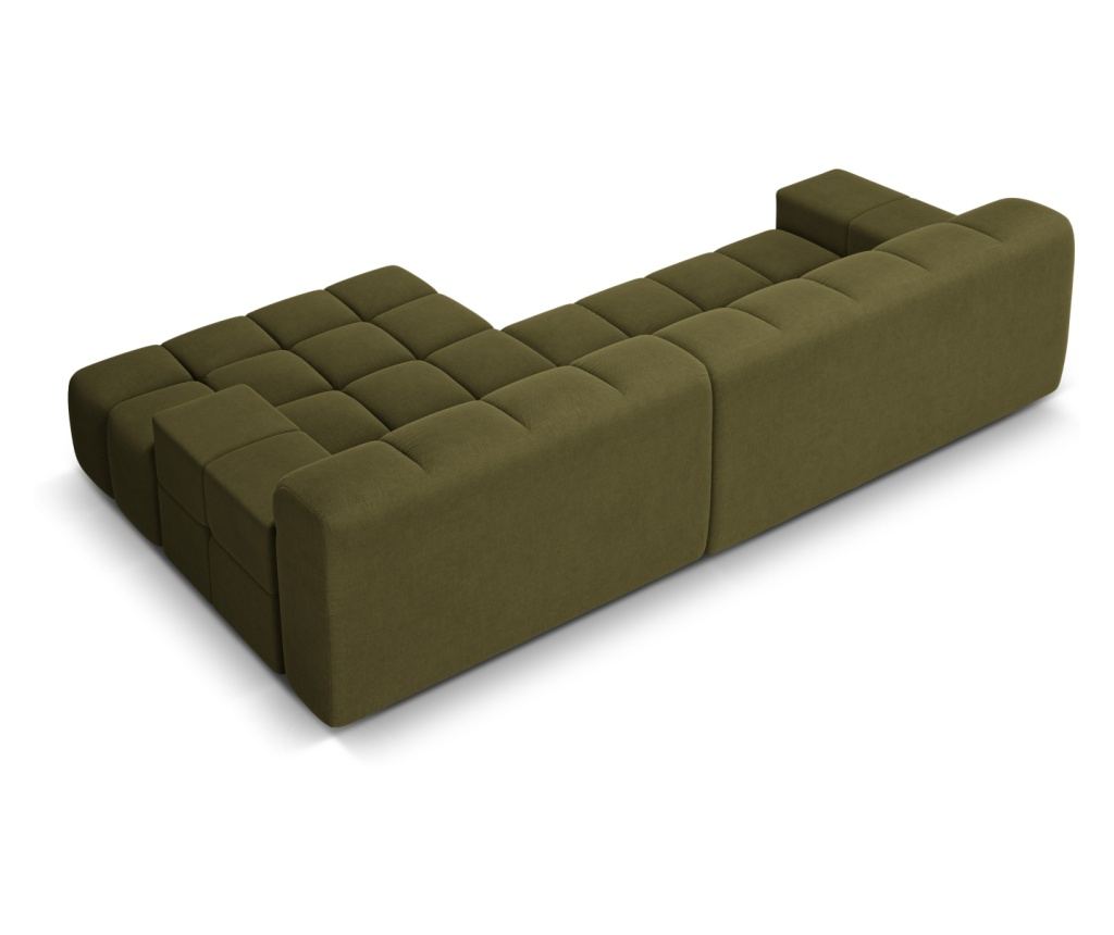Sarokülőgarnitúra Mazzini 841916, Agávé, Zöld, 75x160x270 cm - 3