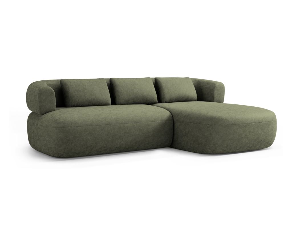 Sarokkanapé Windsor & Co 862422, Aldrin, zöld, 73x145x225 cm - 2