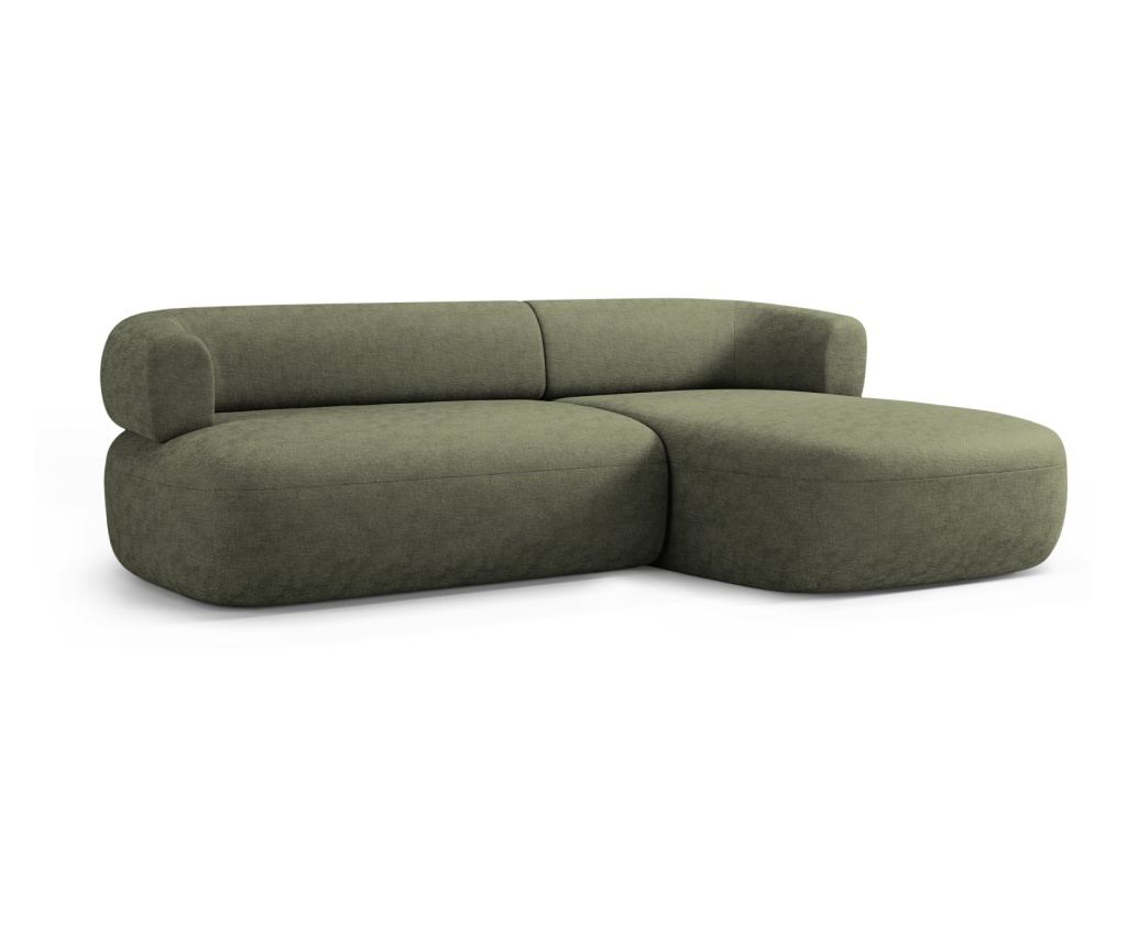 Sarokkanapé Windsor & Co 862422, Aldrin, zöld, 73x145x225 cm - 3