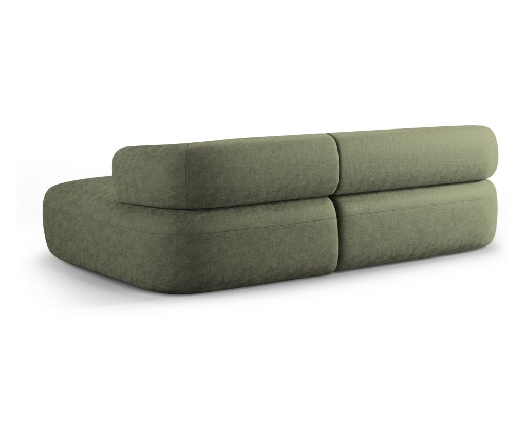 Sarokkanapé Windsor & Co 862422, Aldrin, zöld, 73x145x225 cm - 4