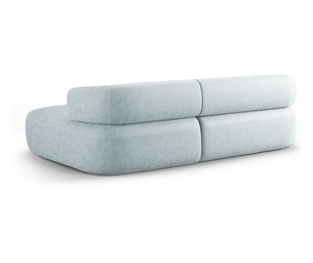 Sarokkanapé Windsor & Co 862422, Aldrin, Világoskék, 73x145x225 cm - 4