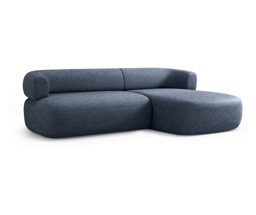 Sarokkanapé Windsor & Co 862422, Aldrin, Sötétkék, 73x145x225 cm - 3
