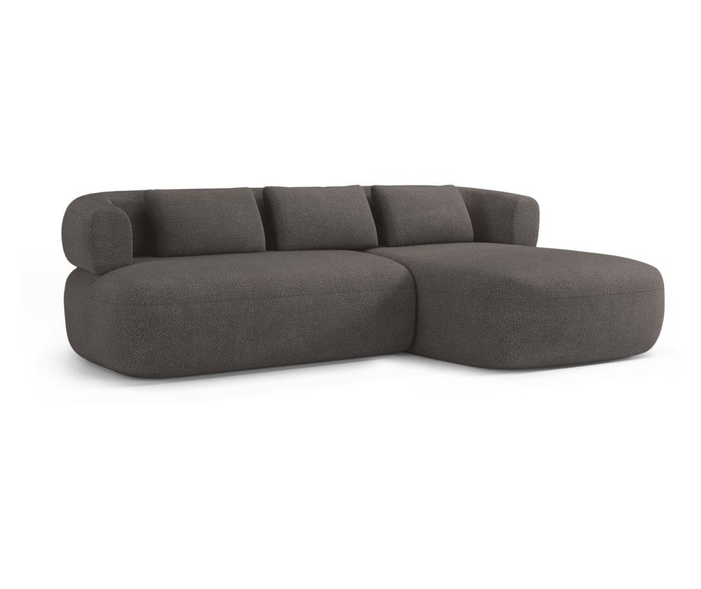 Windsor & Co 862422 sarokkanapé, Aldrin, szürke, 73x145x225 cm - 2