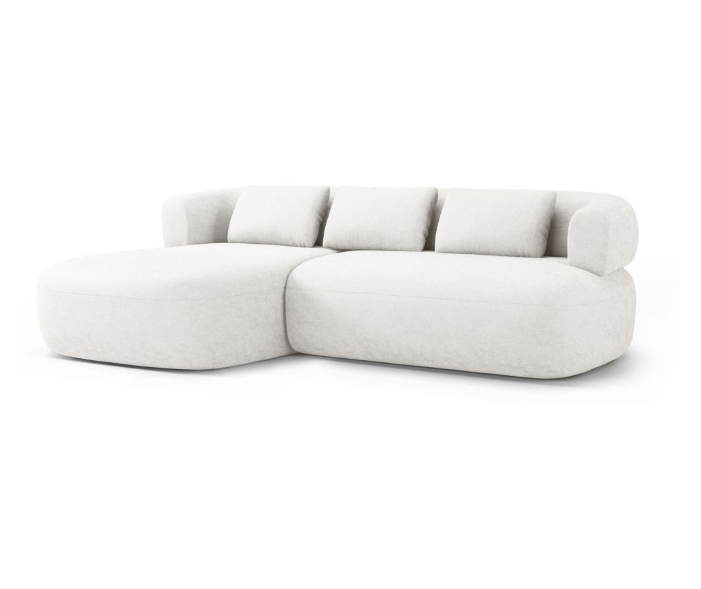 Sarokkanapé Windsor & Co 862422, Aldrin, világosbézs, 73x145x225 cm - 3