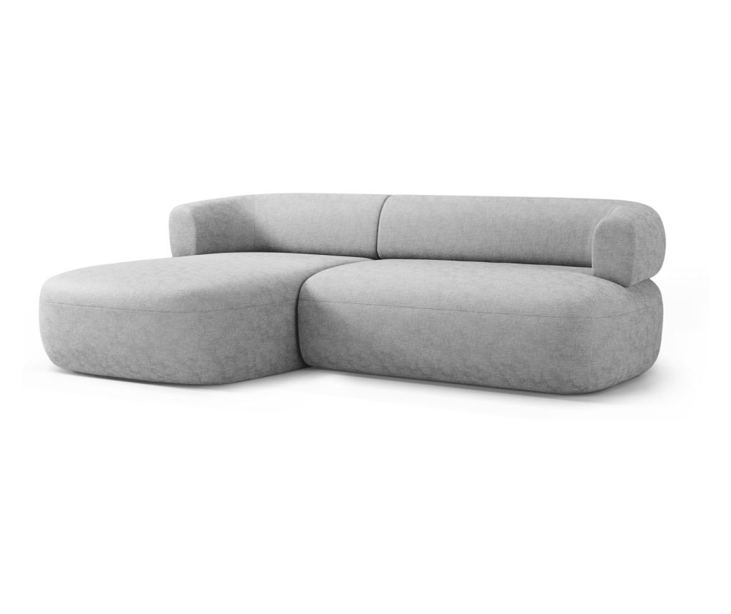 Sarokkanapé Windsor & Co 862422, Aldrin, Ezüst, 73x145x225 cm - 3