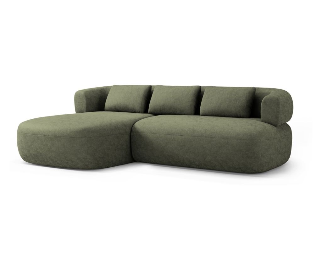 Sarokülőgarnitúra Windsor & Co 862422, Aldrin, zöld, 73x145x225 cm - 2