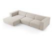 Sarokkanapé Cosmopolitan Design 622396, Arendal, krém, 70x166x284 cm thumbnail 4