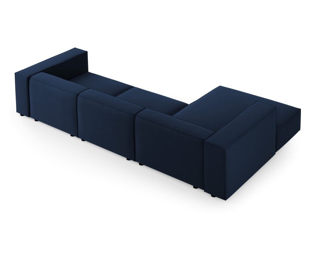 Sarokkanapé Cosmopolitan Design 622396, Arendal, Királykék, 70x166x284 cm - 3