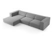Sarokülőgarnitúra Cosmopolitan Design 622396, Arendal, Világosszürke, 70x166x284 cm thumbnail 4