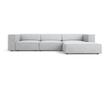 Sarokülőgarnitúra Cosmopolitan Design 622396, Arendal, Világosszürke, 70x166x284 cm thumbnail 1