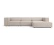 Sarokkanapé Cosmopolitan Design 622396, Arendal, Sötétbézs, 70x166x284 cm thumbnail 1