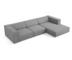Sarokülőgarnitúra Cosmopolitan Design 622396, Arendal, Sötétszürke, 70x166x284 cm thumbnail 4