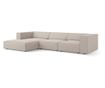 Sarokkanapé Cosmopolitan Design 622396, Arendal, sötét bézs, 70x166x284 cm thumbnail 2