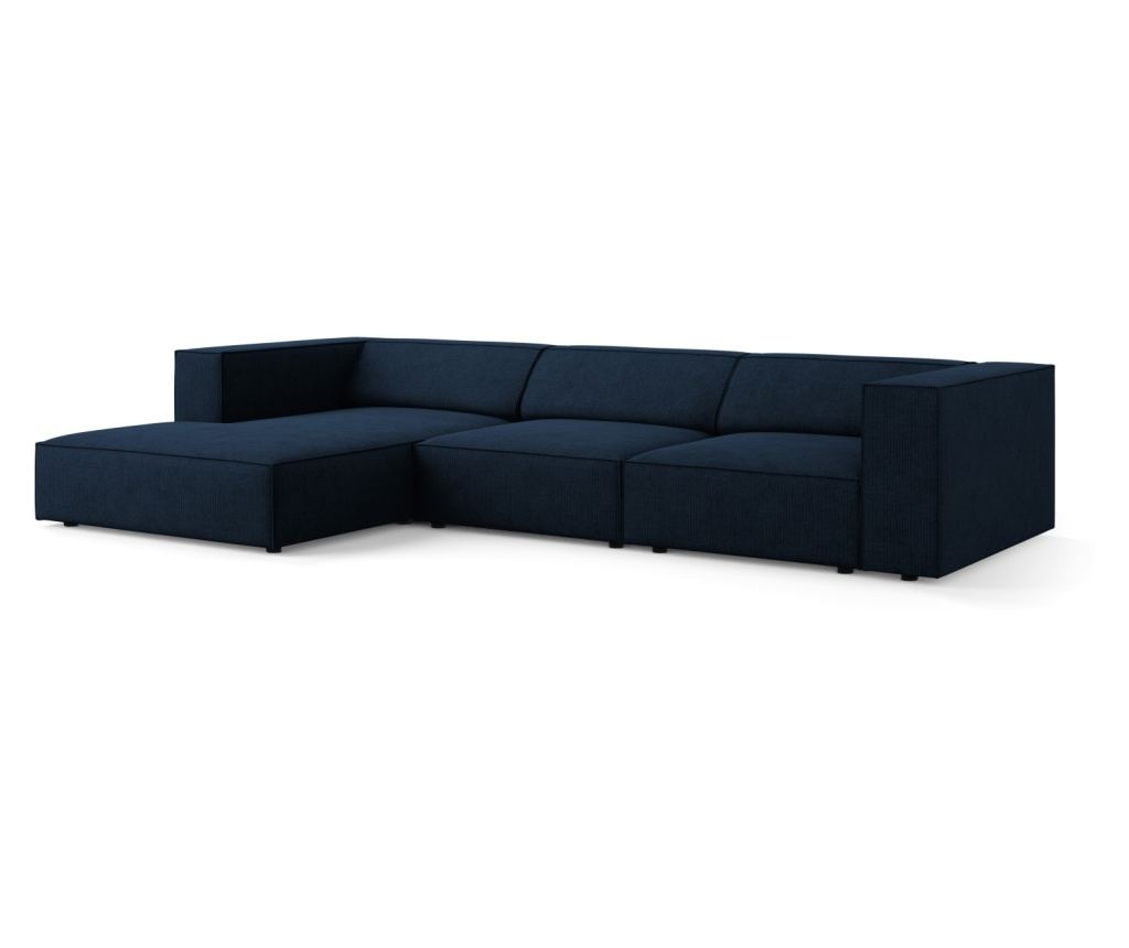 Sarokülőgarnitúra Cosmopolitan Design 622396, Arendal, Királykék, 70x166x284 cm - 2