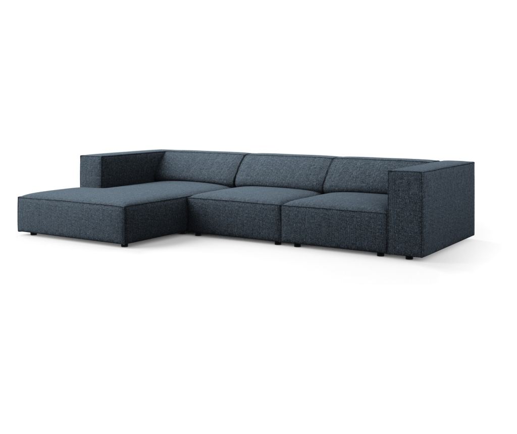 Sarokkanapé Cosmopolitan Design 622396, Arendal, Királykék, 70x166x284 cm - 2
