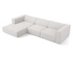 Sarokülőgarnitúra Cosmopolitan Design 622396, Arendal, Világosszürke, 70x166x284 cm thumbnail 4