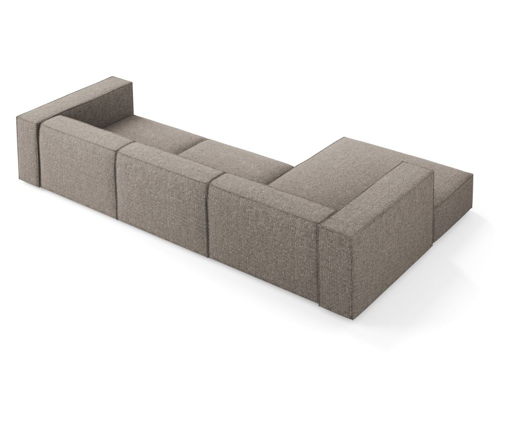 Cosmopolitan Design Arendal sarokgarnitúra, szürke - 3