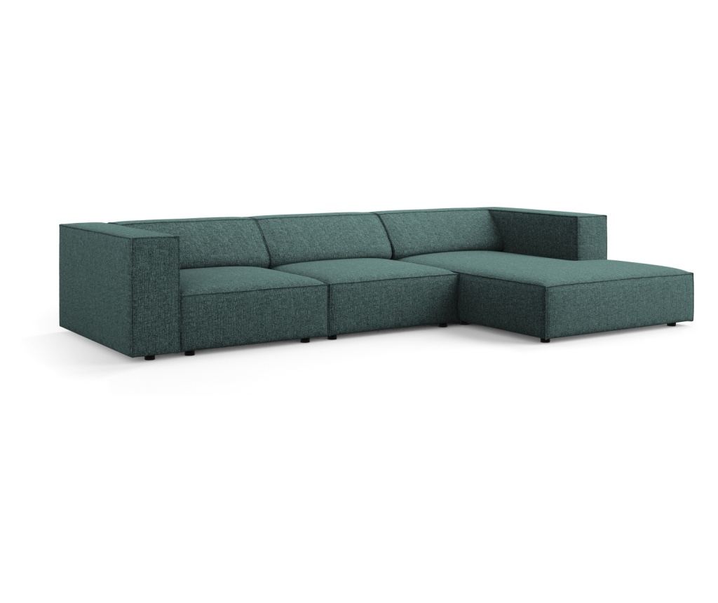 Cosmopolitan Design 622396 sarokülő, Arendal, Türkiz, 70x166x284 cm - 2