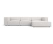 Sarokülőgarnitúra Cosmopolitan Design 622396, Arendal, Világosszürke, 70x166x284 cm thumbnail 1