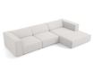 Sarokülőgarnitúra Cosmopolitan Design 622396, Arendal, Világosszürke, 70x166x284 cm thumbnail 4