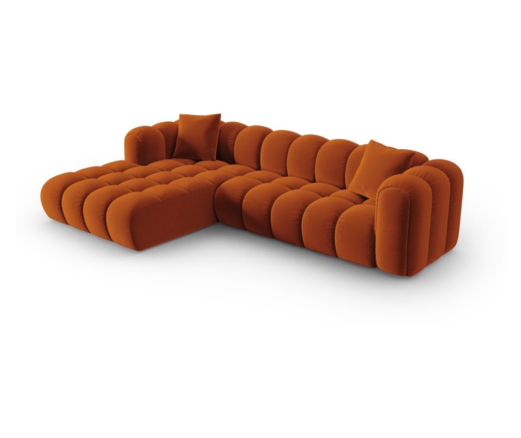 Moduláris sarokülő Windsor & Co 862251, Astro, Terracotta, 70x190x300 cm - 2