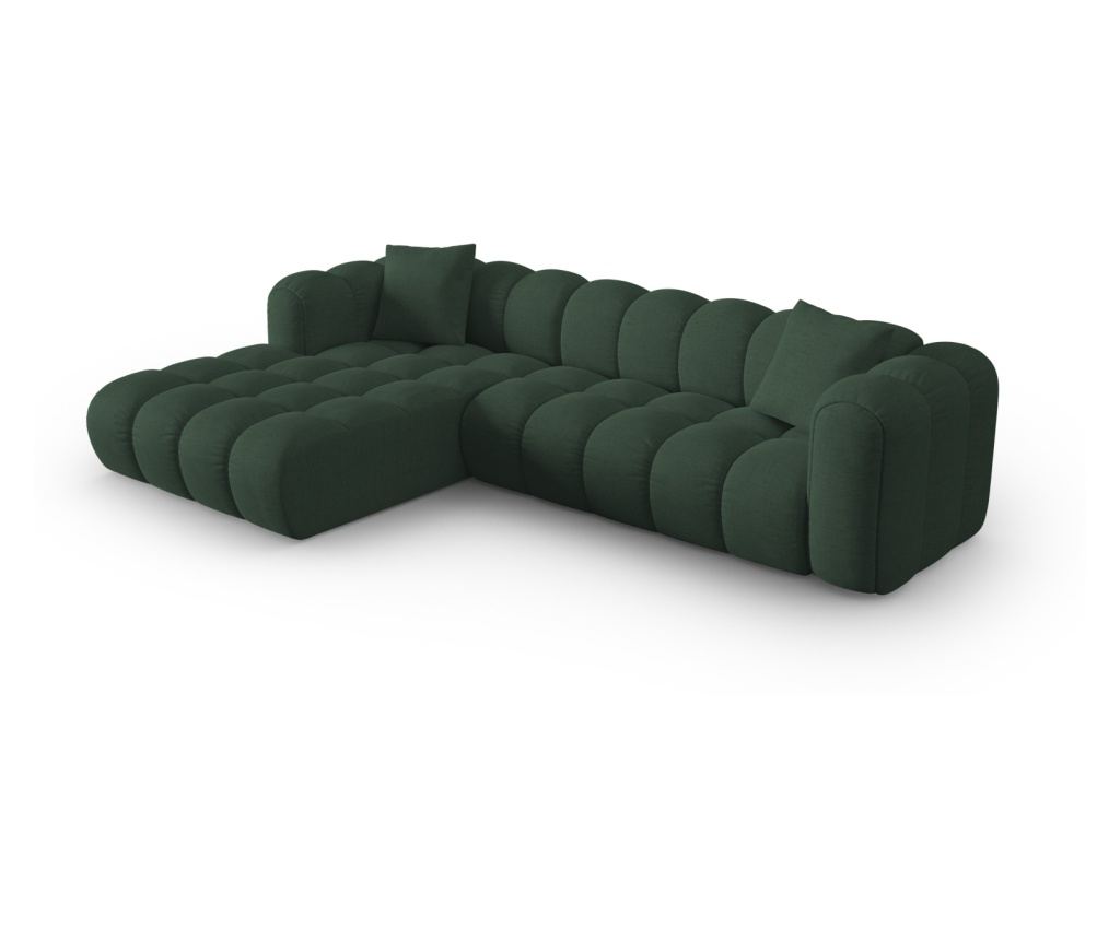 Moduláris sarokkanapé Windsor & Co 862251, Astro, tengerzöld, 70x190x300 cm - 2