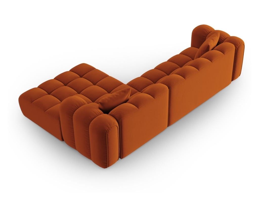 Moduláris sarokkanapé Windsor & Co 862251, Astro, Terracotta, 70x190x300 cm - 2