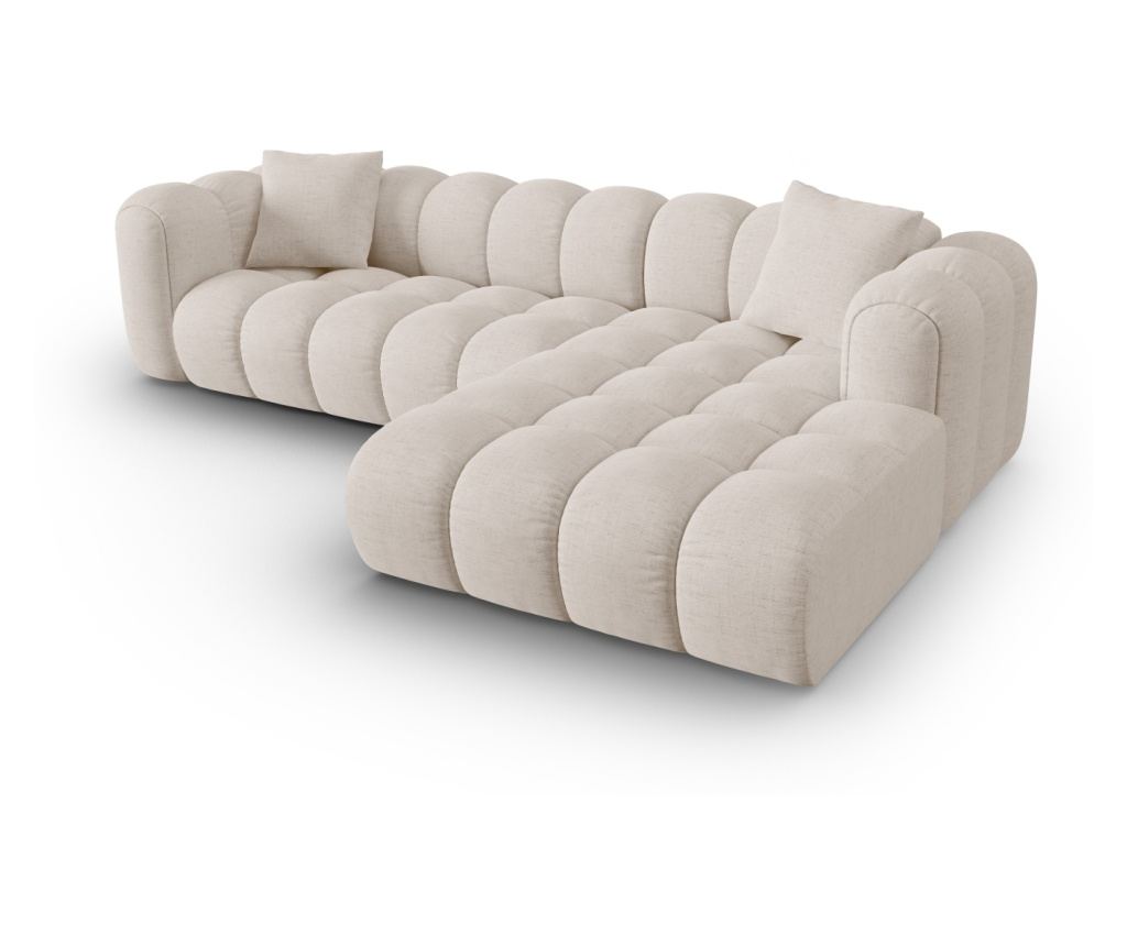 Moduláris sarokkanapé Windsor & Co 862251, Astro, bézs, 70x190x300 cm - 3