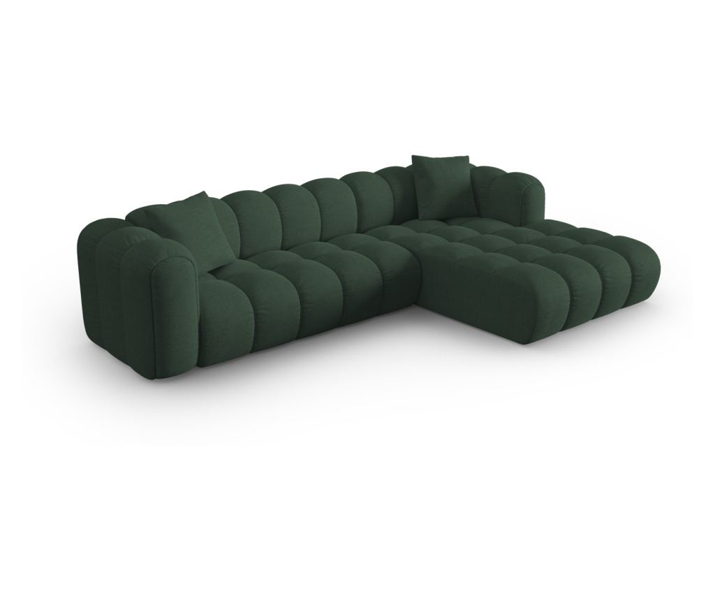 Moduláris sarokkanapé Windsor & Co 862251, Astro, tengerzöld, 70x190x300 cm - 2