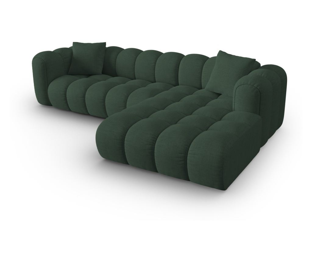 Moduláris sarokkanapé Windsor & Co 862251, Astro, tengerzöld, 70x190x300 cm - 3