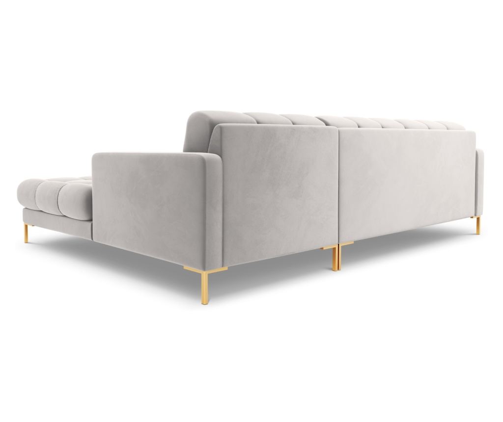 Sarokkanapé Cosmopolitan Design 620658, Bali, Ezüst, 75x185x293 cm - 4