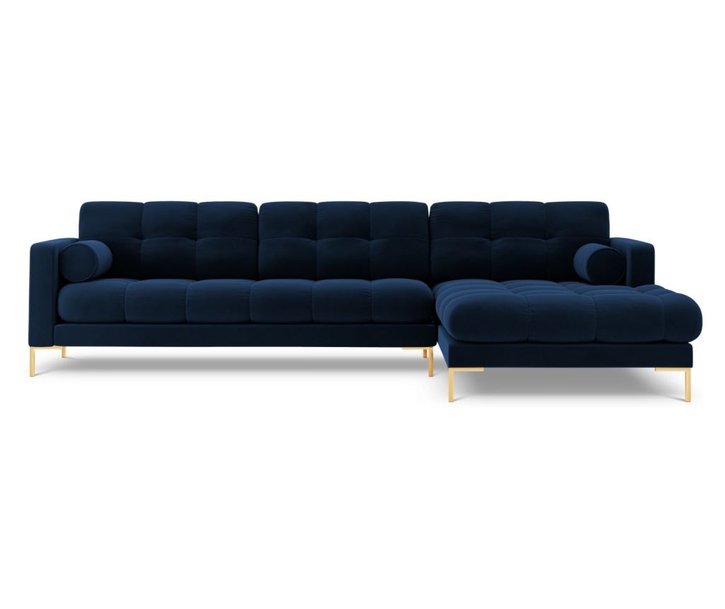 Sarokülőgarnitúra Cosmopolitan Design 620658, Bali, Királykék, 75x185x293 cm - 3