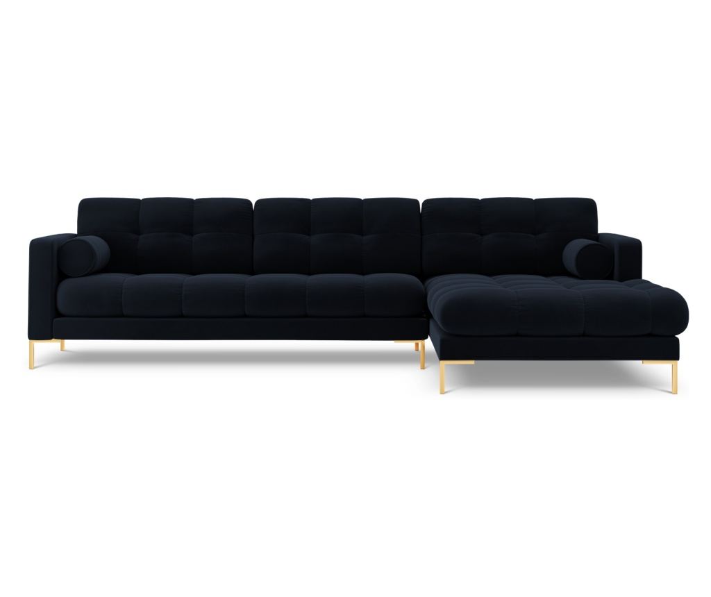 Sarokkanapé Cosmopolitan Design 620658, Bali, Sötétkék, 75x185x293 cm - 3