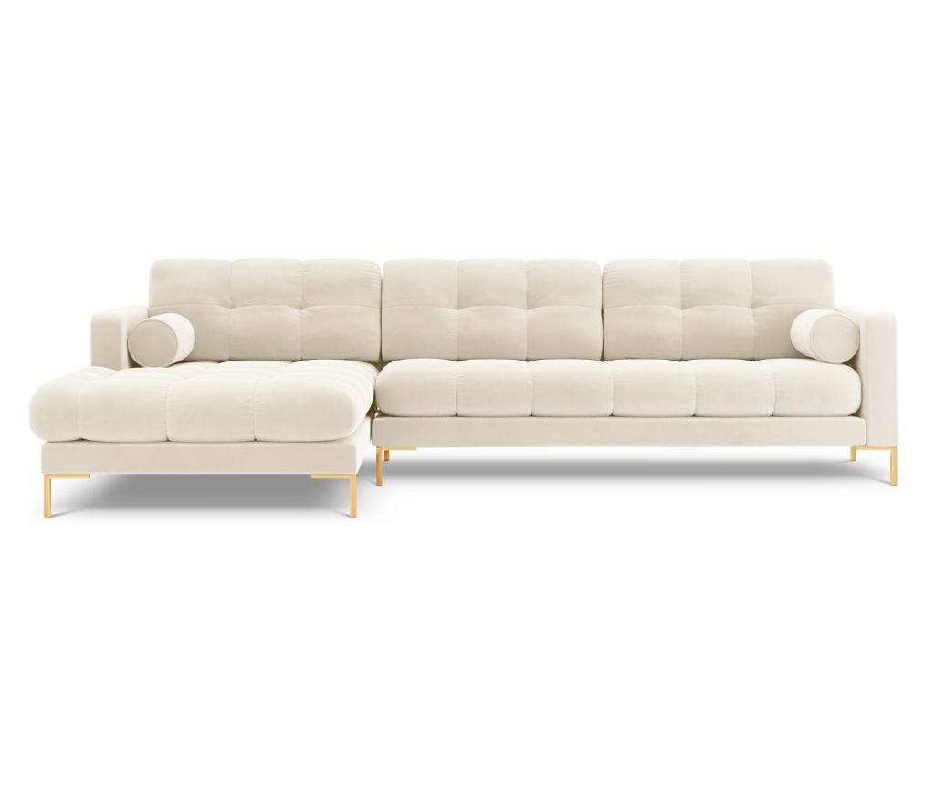 Cosmopolitan Design 620658 sarokkanapé, Bali, világosbézs, 75x185x293 cm - 3