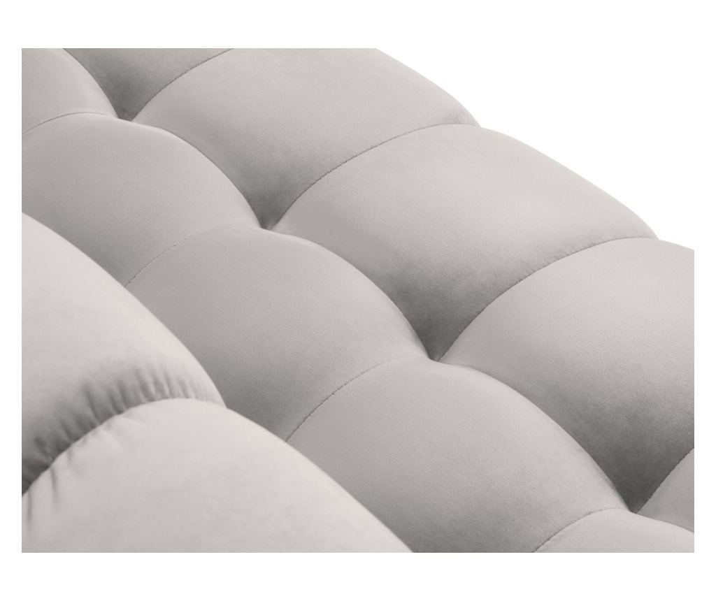 Sarokkanapé Cosmopolitan Design 620658, Bali, Ezüst, 75x185x293 cm - 7