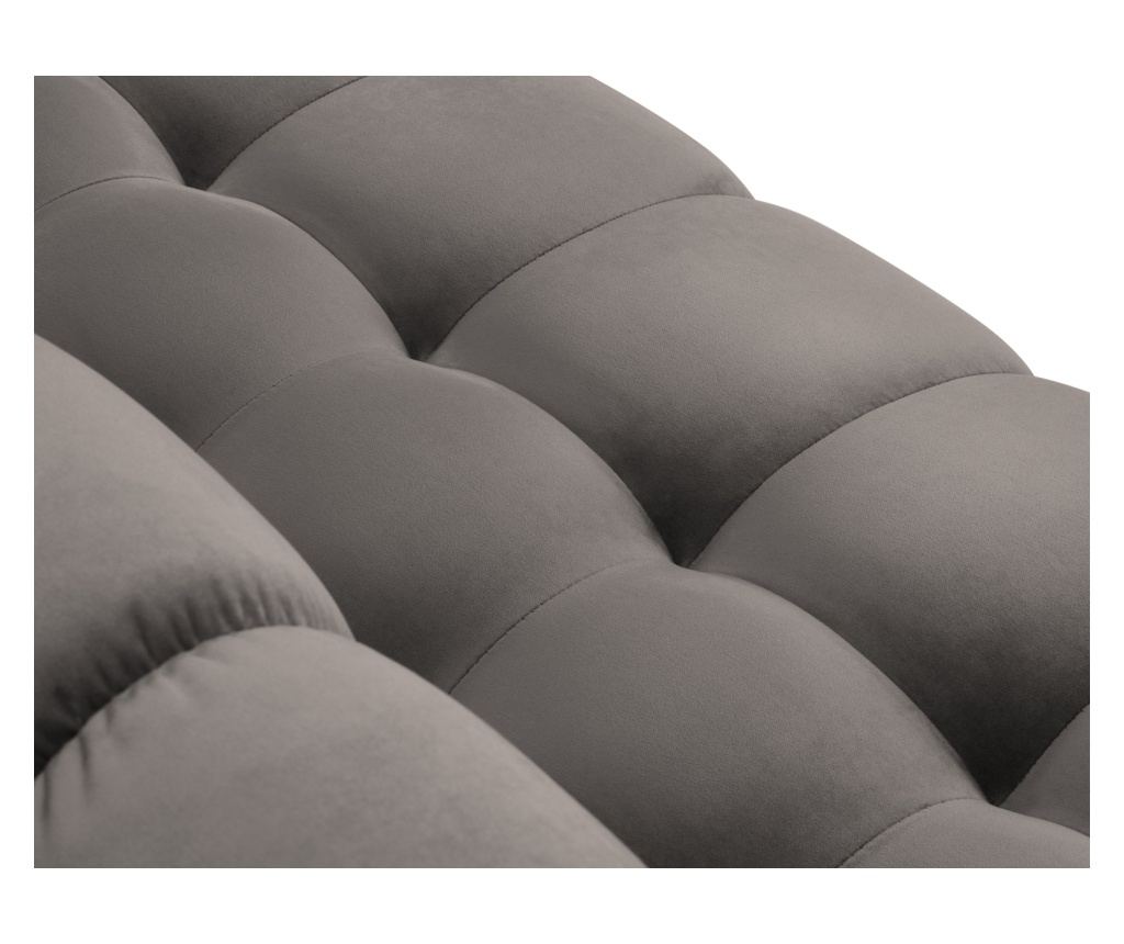 Sarokülőgarnitúra Cosmopolitan Design 620658, Bali, Világosszürke, 75x185x293 cm - 7