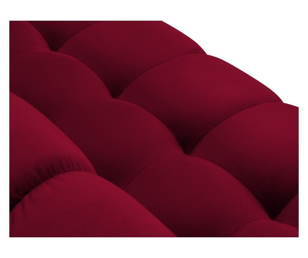 Sarokülőgarnitúra Cosmopolitan Design 620658, Bali, piros, 75x185x293 cm - 7