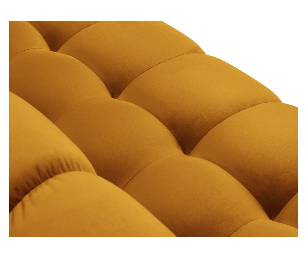 Sarokülőgarnitúra Cosmopolitan Design 620658, Sárga, 75x185x293 cm - 7