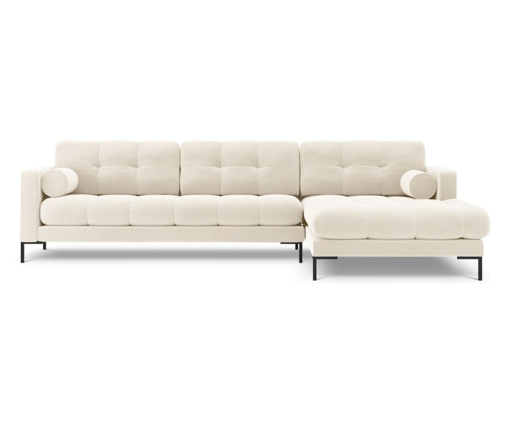Sarokülőgarnitúra Cosmopolitan Design 620658, Bali, Világosbézs, 75x185x293 cm - 3
