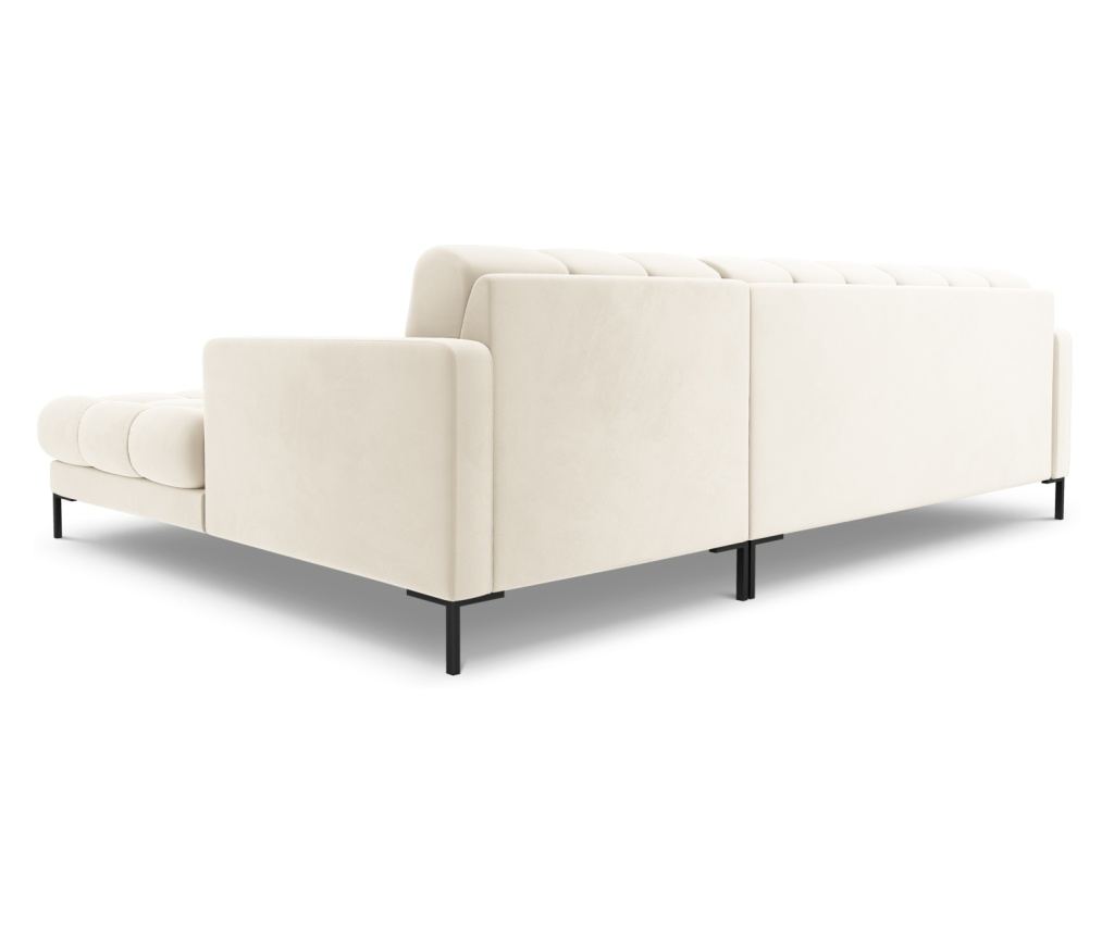 Sarokülőgarnitúra Cosmopolitan Design 620658, Bali, Világosbézs, 75x185x293 cm - 4