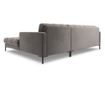 Sarokülőgarnitúra Cosmopolitan Design 620658, Bali, Világosszürke, 75x185x293 cm thumbnail 4