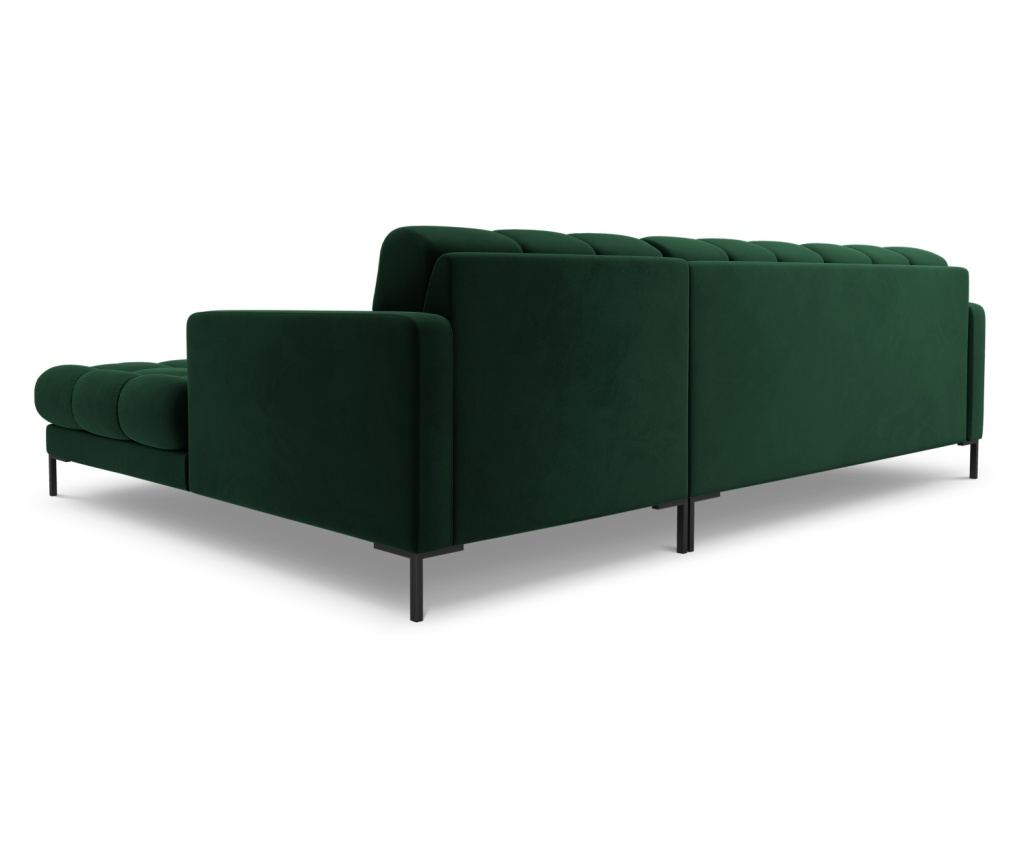 Cosmopolitan Design sarokgarnitúra, Bali, sötétzöld - 3