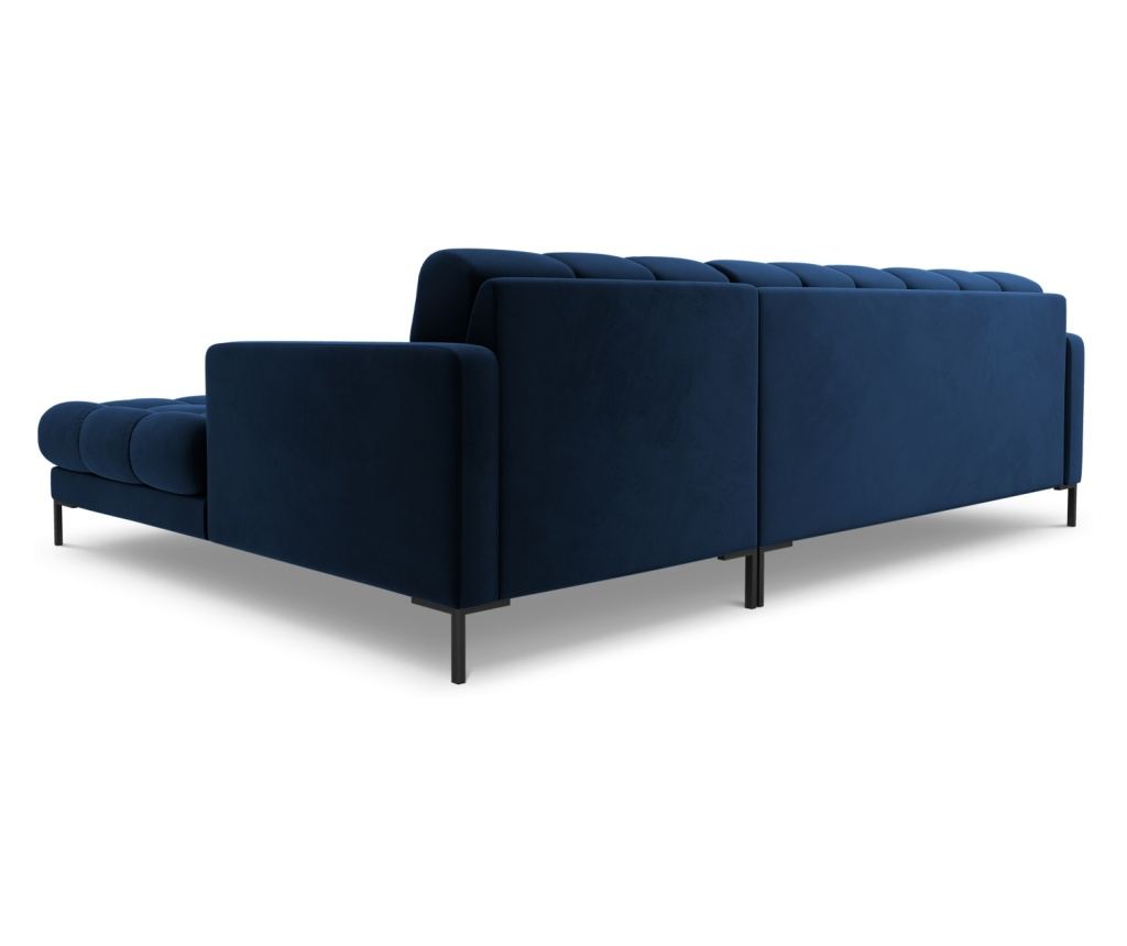 Sarokülőgarnitúra Cosmopolitan Design 620658, Bali, királykék, 75x185x293 cm - 4