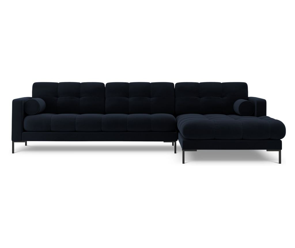 Sarokkanapé Cosmopolitan Design 620658, Bali, sötétkék, 75x185x293 cm - 3