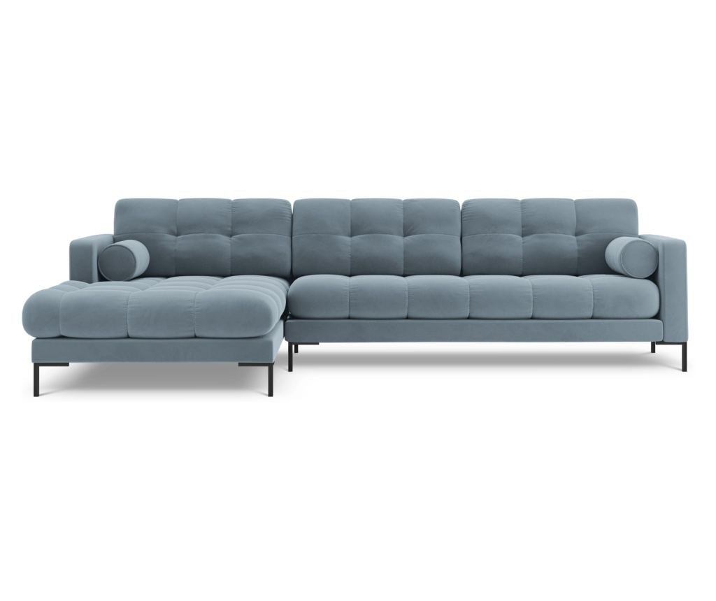 Sarokkanapé Cosmopolitan Design 620658, Bali, Világoskék, 75x185x293 cm - 3